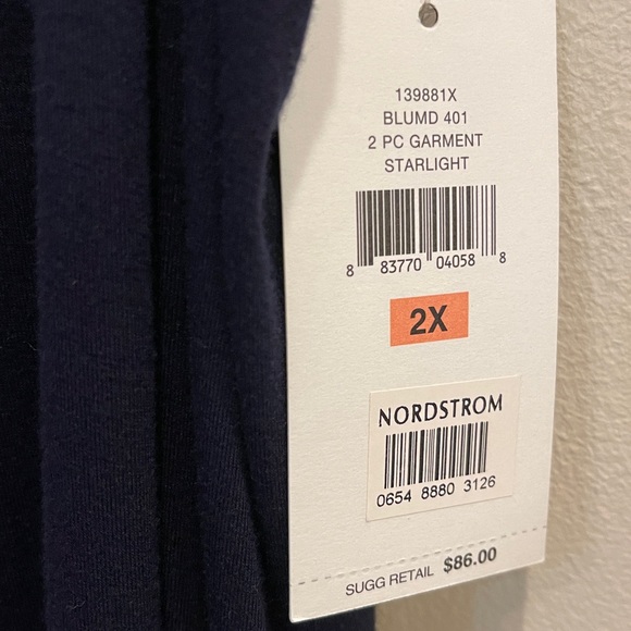 Midnight Carole Hochman PJ Tank Top - Picture 2 of 5